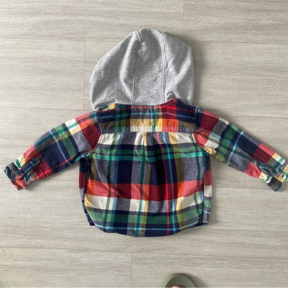 Hooded flannel - Picture 3 of 4